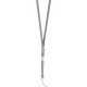 Porta cellulare da collo in pelle grigio personalizzato E14127GR Porta cellulare da collo in pelle grigio personalizzato E14127GR
