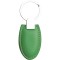 Portachiavi in metallo e pvc verde kelly personalizzato E14131VE