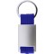 Portachiavi in metallo e poliestere blu royal personalizzato E14145BL