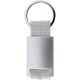 Portachiavi in metallo e poliestere grigio personalizzato E14145GR Portachiavi in metallo e poliestere grigio personalizzato E14145GR