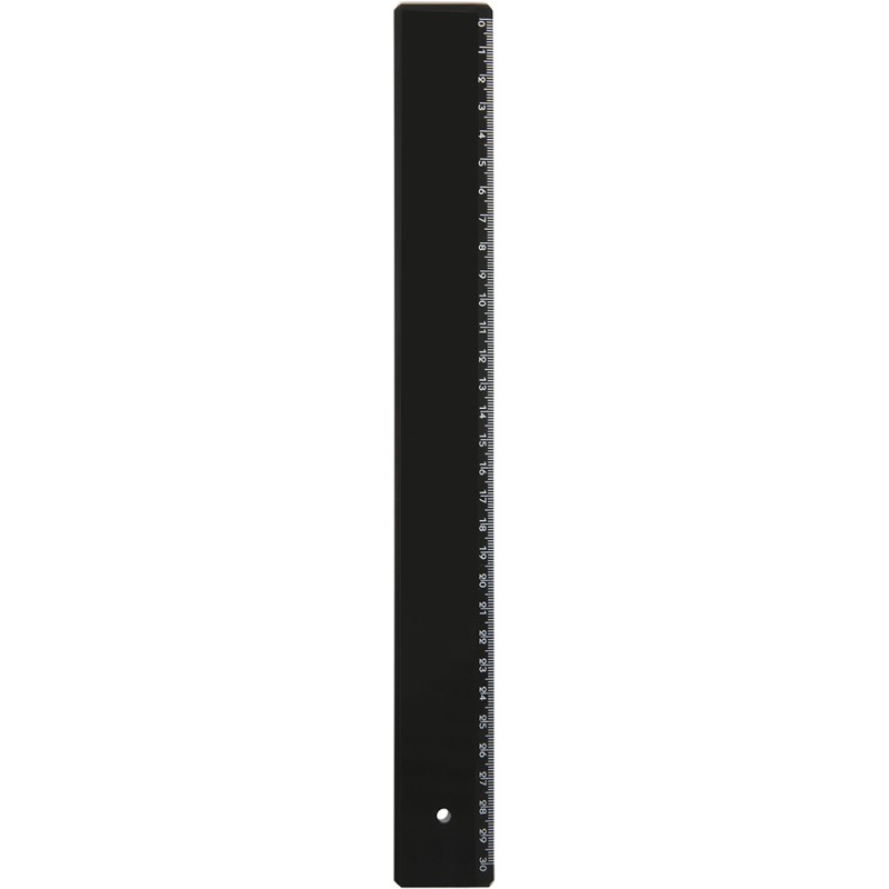 Riga in plastica nero personalizzato E14146N