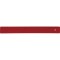 Riga in plastica rosso personalizzato E14146R