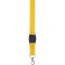 Porta badge in poliestere giallo personalizzato E14147G