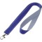 Porta badge in poliestere blu royal personalizzato E14148BL