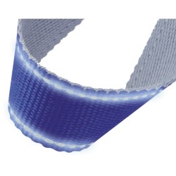 Porta badge in poliestere blu royal personalizzato E14148BL