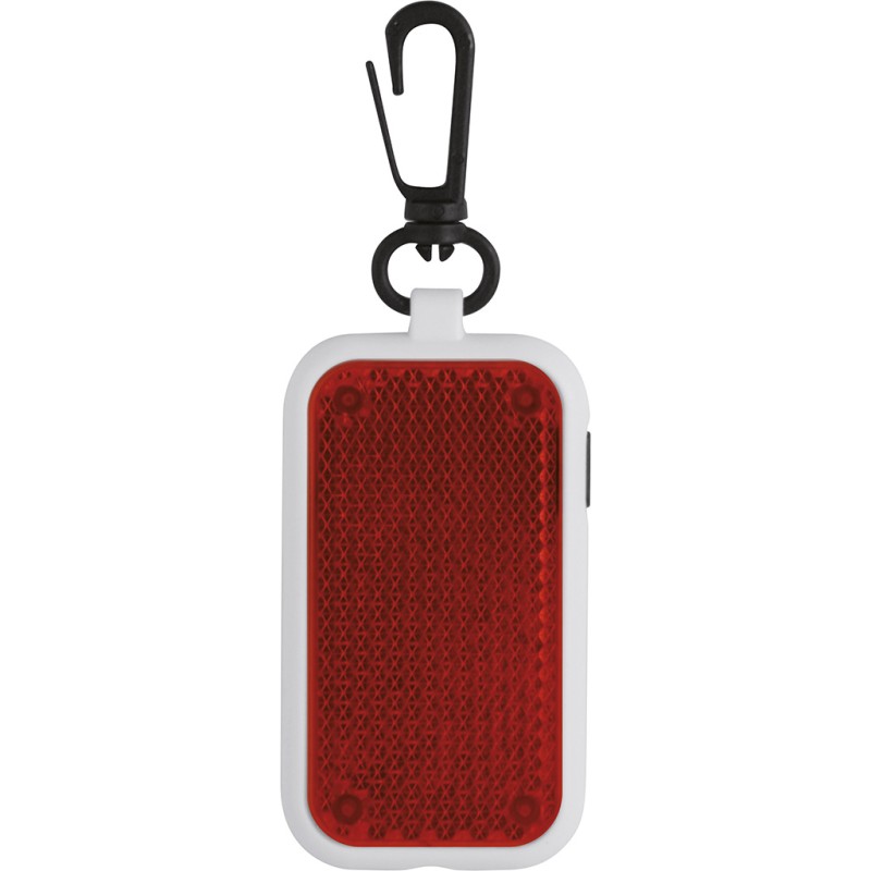 Luce di emergenza in plastica rosso personalizzato E14180R