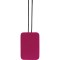 Astuccio appendibile da collo in feltro fucsia personalizzato E14182FU