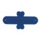 Supporto per cellulare in metallo e silicone blu royal personalizzato E14230BL