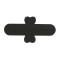Supporto per cellulare in metallo e silicone nero personalizzato E14230N