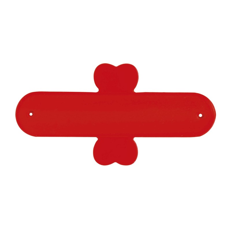 Supporto per cellulare in metallo e silicone rosso personalizzato E14230R