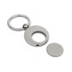 Portachiavi con portagettone in metallo personalizzato E14246 Portachiavi con portagettone in metallo personalizzato E14246