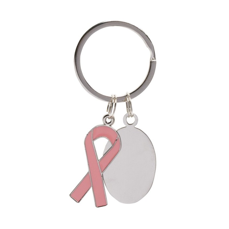 Portachiavi in metallo rosa personalizzato E14265RS Portachiavi in metallo rosa personalizzato E14265RS