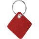 Portachiavi in feltro rpet rosso personalizzato E14277R