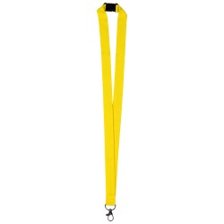 Porta badge in rpet giallo personalizzato E14285G