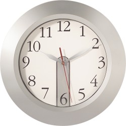 Orologio da parete  in plastica e vetro personalizzato E14402