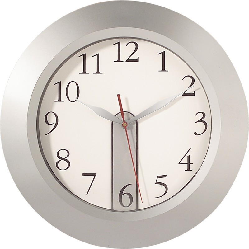 Orologio da parete  in plastica e vetro personalizzato E14402