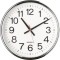 Orologio da parete maxi in plastica e vetro personalizzato E14409