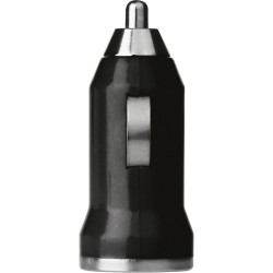 Caricatore da auto in plastica e metallo nero personalizzato E14509N