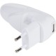 Alimentatore usb in plastica e metallo personalizzato E14517