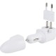 Alimentatore usb in plastica e metallo personalizzato E14517