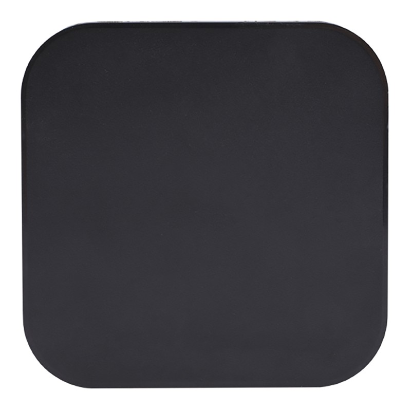 Caricatore wireless in plastica nero personalizzato E14559N
