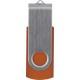 Memoria usb arancione personalizzato E1461316GBA