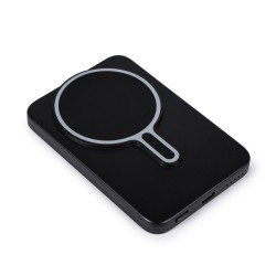 Caricatore usb e wireless nero personalizzato E14710N Caricatore usb e wireless nero personalizzato E14710N