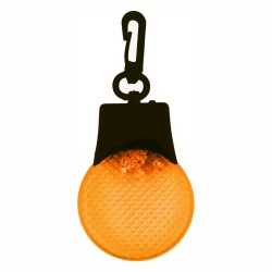Luce di emergenza in plastica arancione personalizzato E14178A