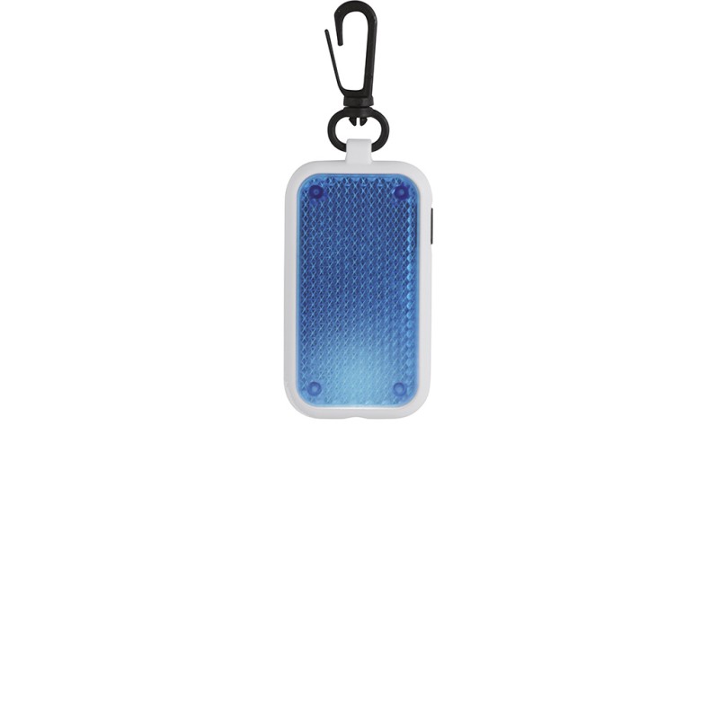 Luce di emergenza in plastica blu royal personalizzato E14180BL