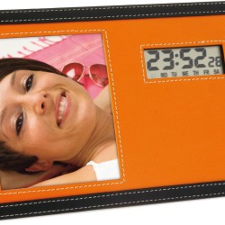 Orologio lcd con portafoto personalizzato E14339