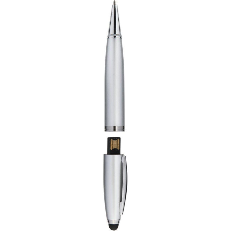 Penna con memoria usb grigia personalizzata E146608GBGR