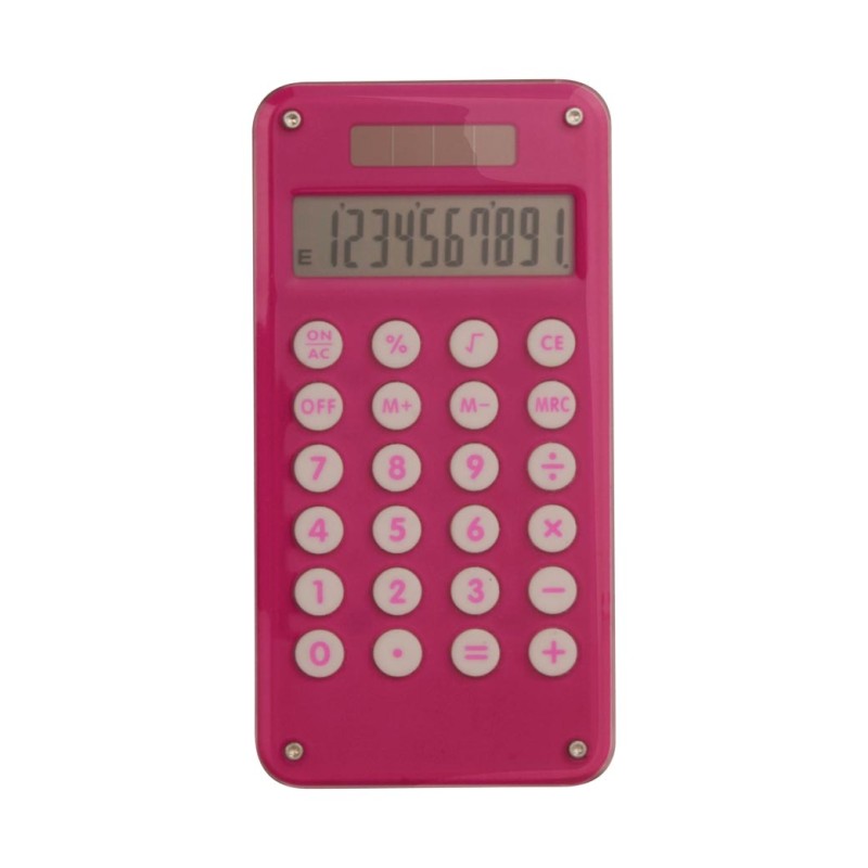 Calcolatrice fucsia personalizzato G16258FU