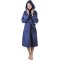 Accappatoio in microfibra blu navy/medium personalizzato K18136NY/ME