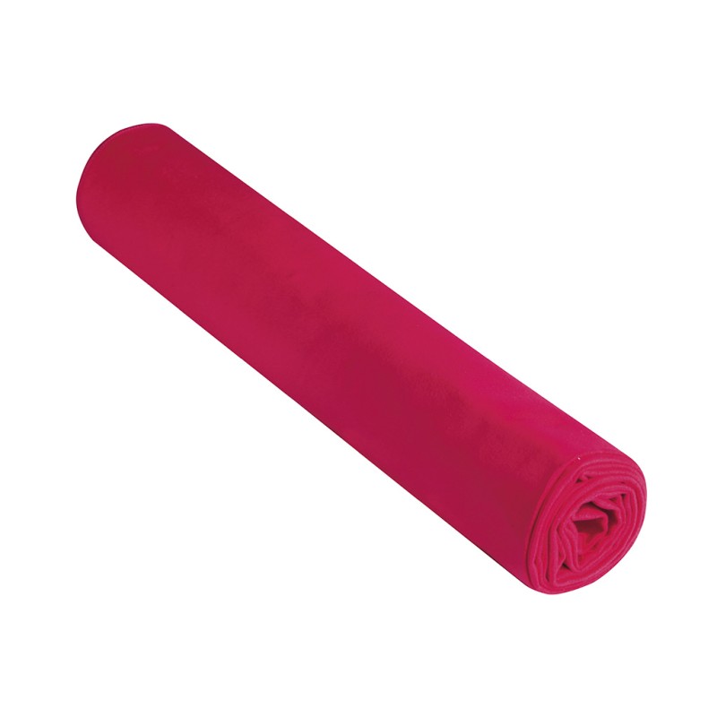 Asciugamano in microfibra rosso personalizzato K18129R