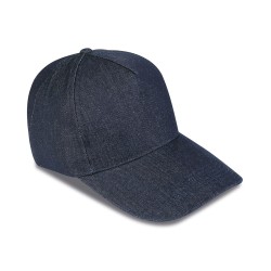 Cappellino 5 pannelli blu navy personalizzato K18050NY