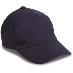 Cappellino 5 pannelli blu navy personalizzato K18066NY