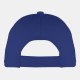 Cappellino 5 pannelli blu royal personalizzato K18066BL