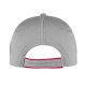 Cappellino 5 pannelli grigio personalizzato K18144GR
