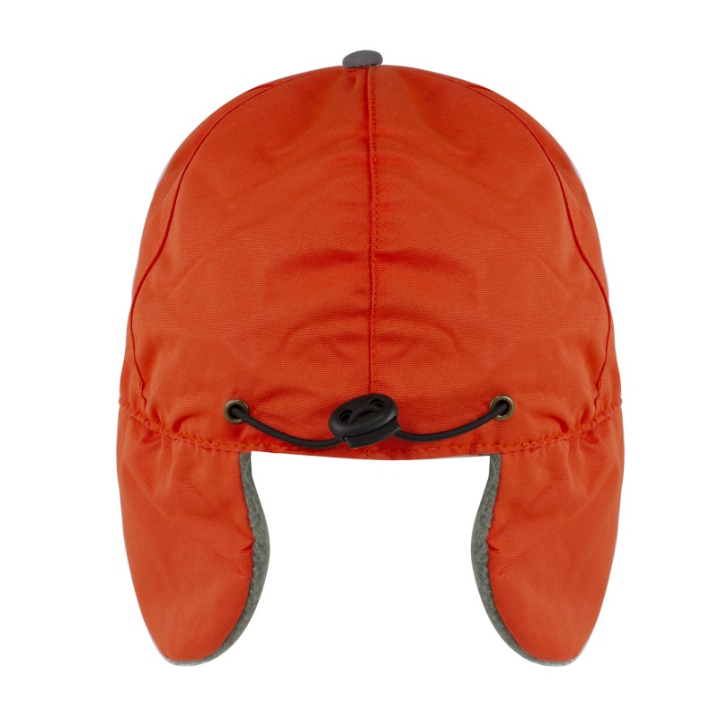Cappellino 6 pannelli arancione personalizzato K18074A