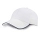 Cappellino 6 pannelli bianco personalizzato K18062B