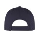Cappellino 6 pannelli blu navy personalizzato K18063NY