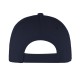 Cappellino 6 pannelli blu navy personalizzato K18064NY