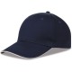 Cappellino 6 pannelli blu navy personalizzato K18064NY