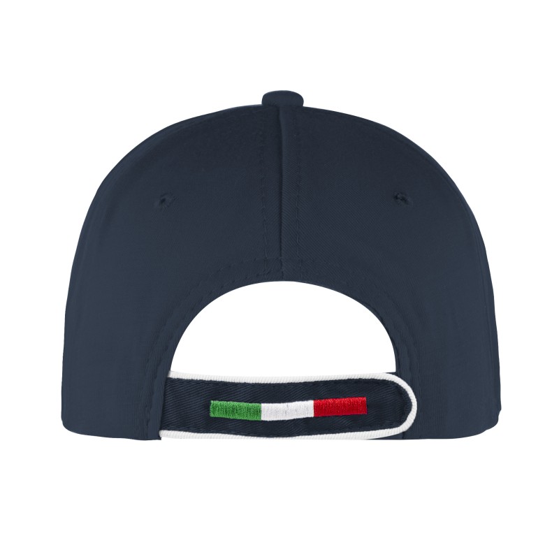 Cappellino 6 pannelli blu navy personalizzato K18142NY