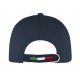 Cappellino 6 pannelli blu navy personalizzato K18142NY