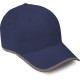 Cappellino 6 pannelli blu navy personalizzato K18147NY