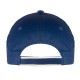 Cappellino 6 pannelli blu royal personalizzato K18062BL