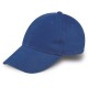 Cappellino 6 pannelli blu royal personalizzato K18063BL