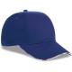 Cappellino 6 pannelli blu royal personalizzato K18142BL
