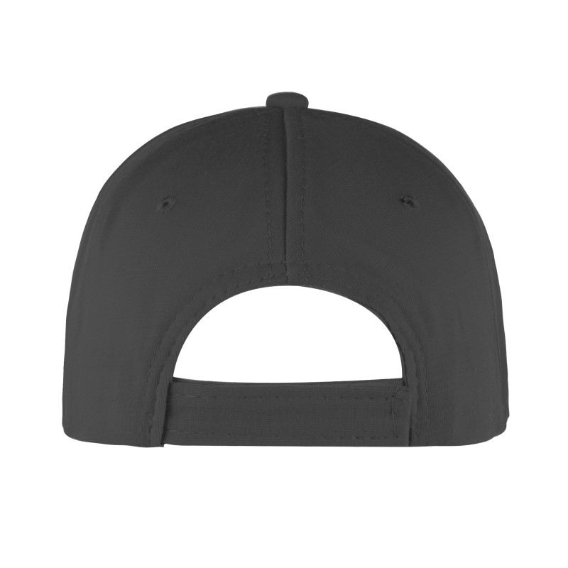 Cappellino 6 pannelli grigio personalizzato K18063GR